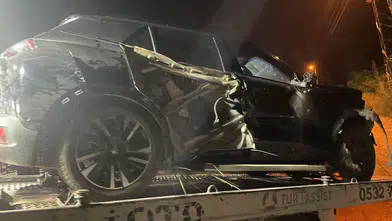 Kozan'da Şarampole Yuvarlanan Cipteki 4 Kişi Yaralandı