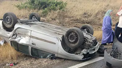 Salda Köyü Yakınlarında Kaza: 4 Kişi Hastanelik Oldu