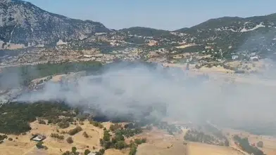 Kaş İkizce'de Alevler Ormanlık Alana Sıçradı!