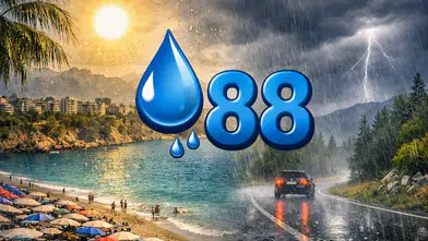 Antalya’da Nem Yüzde 88! İç Kesimler Sağanakla Serinleyecek
