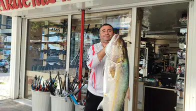 Alanya’da Oltayı Çekti Şaşkına Döndü: 20 Kiloluk Balık Yakaladı!