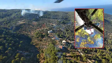 Kaş Patara'da Orman Yangını Çıktı!