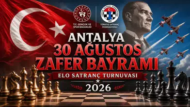 Antalya ELO Satranç Turnuvası İçin Kayıtlar Sürüyor