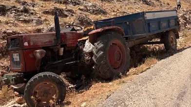 Korkuteli'de TIR ile Traktör Çarpıştı! Avdan Yolundan Acı Haber