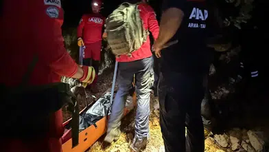 Kaş Likya Yolu'nda Yaralı Turist Mahsur Kaldı! Çadır Kurup Yardım Bekledi