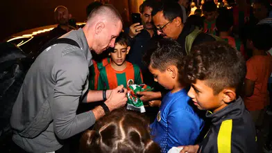 Alanyaspor'u Çorum Deplasmanında Minik Futbolcular Karşıladı