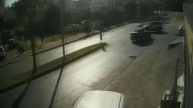 Manavgat'ta Kavşakta Bekleyen Araçlara Çarpma Anı Kamerada