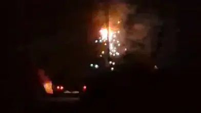 Döşemealtı'nda Enerji Nakil Hattında Şase: Kıvılcımlar Yangın Çıkardı