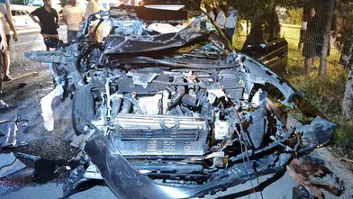 Gazipaşa'da TIR ile Otomobil Çarpıştı! Hurdaya Dönen Araçtan Sağ Çıkarıldı