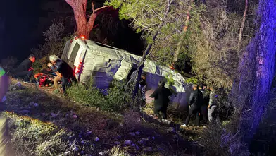 Antalya’da Dağcıları Taşıyan Minibüs Devrildi!