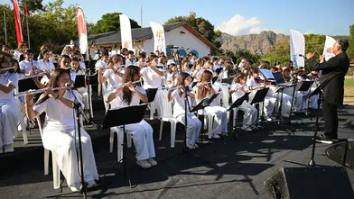 Kemer Cumhuriyet Orkestrası'ndan Çıralı'da Anlamlı Konser
