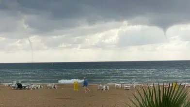 Alanya İncekum'da Aynı Anda 3 Hortum Birden