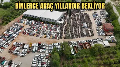 Antalya’da Yediemin Otoparklarında Araçlar Çürüyor! Binlerce Araç Yıllardır Bekliyor