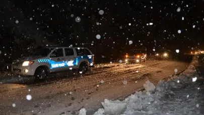Antalya’da Kış Kendini Gösterdi