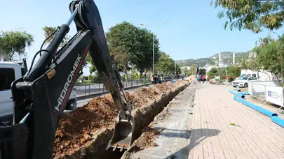 Alanya’da 1990’lardan Kalan Borular Tarih Oluyor