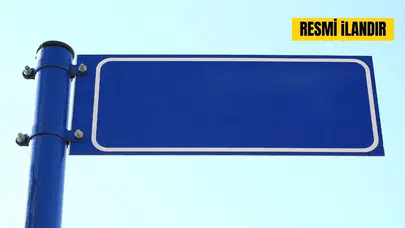 Yön Bilgilendirme Direği ve Sokak Levhası Satın Alınacak