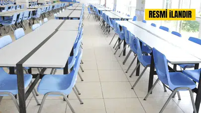 Kafeterya Yaptırılacak