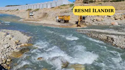 TAŞKIN KORUMA İNŞAATI YAPTIRILACAKTIR