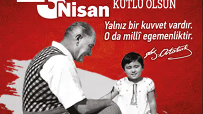 Muratpaşa Belediyesi 23 Nisan Ulusal Egemenlik ve Çocuk Bayramı Kutlama İlanı