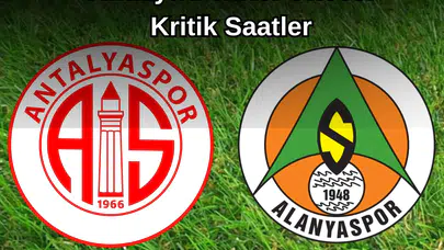 Antalya Derbisi Öncesi Şehirde Büyük Heyecan