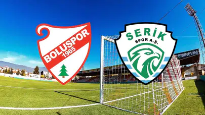 Boluspor - Serik Belediyespor Maçı Saat Kaçta Hangi Kanalda? Muhtemel 11'ler