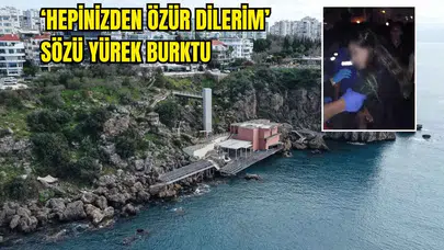Antalya’da Gece Yarısı Falezlerde Facianın Eşiğinden Dönüldü!