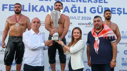 Erkan Taş, Feslikan'da Altın Kemer'in Sahibi Oldu