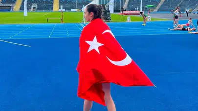 Antalyalı Milli Atlet Elif Bayar Polonya’da Avrupa Şampiyonu Oldu