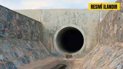 Taş Duvar ve Taş Duvar Mesnetli Menfez Yaptırılacak