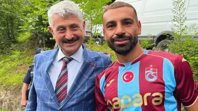 Trabzon'da Mohamed Salah'a Esprili Arazi Teklifi
