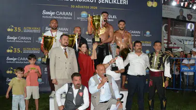Korkuteli 35. Altın Kiraz Yağlı Güreşleri'nde Altın Kemer Batmaz'ın!