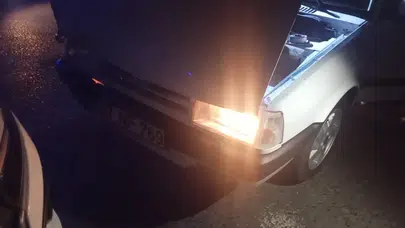 Gazipaşa Toptancı Hali'nde Drift: Kaçış Planını Hararet Yapan Motor Bozdu