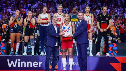 Avrupa’da Çifte Zafer! Türkiye Şampiyon, Melissa Vargas MVP