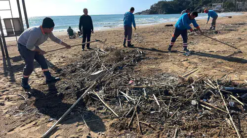Alanya İncekum Sahili Eski Görkemine Kavuşuyor