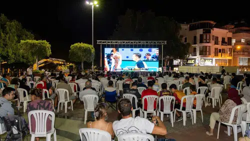 Manavgat’ta Milli Takımın Final Heyecanı Dev Ekranda İzlenecek!