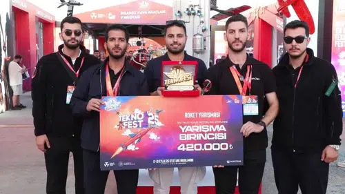 TEKNOFEST’te Çukurova Üniversitesi Rüzgarı! Roket Motoruyla Birincilik Geldi