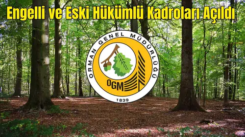 Antalya Orman Bölge Müdürlüğü’ne Daimi İşçiler Alınacak