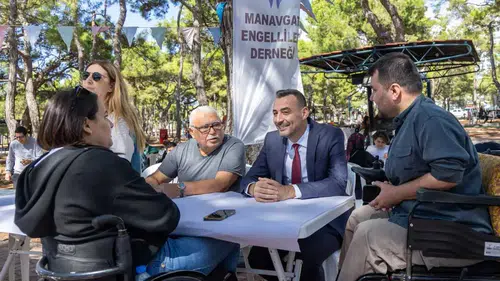 Manavgat’ta Engelsiz Piknik Renkli Anlara Sahne Oldu