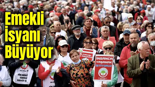 Emekliler Bütçe Hakkı İçin Meydana İnecek