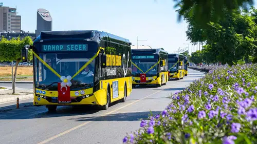 Mersin’de Toplu Taşıma Hamlesi! Elektrikli Otobüs Dönemi Başladı
