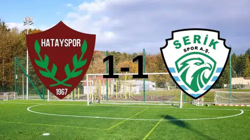 Serik Spor Hatayspor Deplasmanından 1 Puanla Döndü