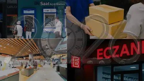 1 Ocak’ta Eczaneler, Kargolar, Bankalar, AVM'ler Açık Mı?