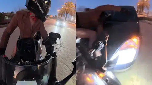 Adana’da Saniyelerle Ölümden Döndü: Kask Kamerası Her Şeyi Kaydetti!