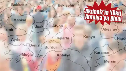 Antalya Büyüyor Komşu İller Küçülüyor! İşte Antalya'nın Nüfusu
