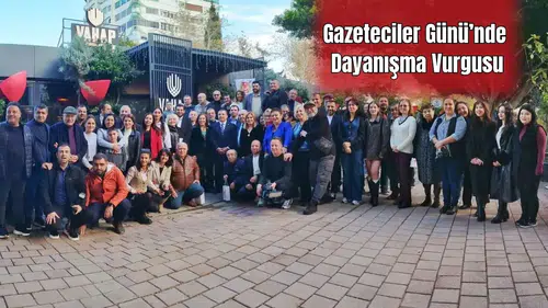 Antalya Basını 10 Ocak Çalışan Gazeteciler Günü’nde Buluştu