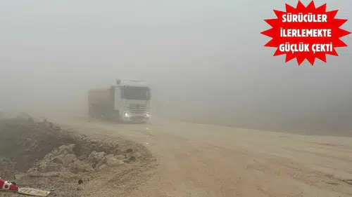 Hatay’da Sis Hayatı Felç Etti: Görüş 20 Metreye Düştü!