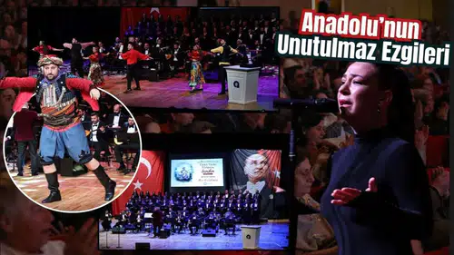 Anadolu’nun Renkli Türküleri Antalya’da Yankılandı