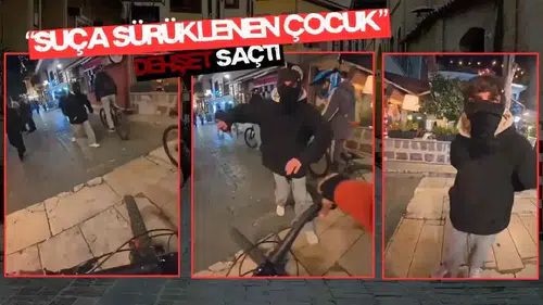 Antalya Kaleiçi’nde Maskeli Genç Dehşeti!