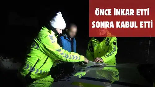 Burdur’da Alkollü Sürücünün Emniyet Şeridi Oyunu Tutmadı