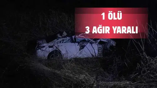 Adana’da Bariyerleri Aşıp Dereye Uçan Araçta Can Pazarı!